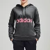 Áo len nữ Adidas Adidas 2018 áo thun mới trùm đầu cộng với quần áo thể thao nhung giản dị BK7060 áo sweater Thể thao lông cừu / jumper