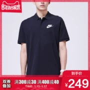 NIKE Nike Men 2018 Mùa hè Mới thoáng khí Áo liền thân ngắn tay áo sơ mi Polo thể thao Top 909747