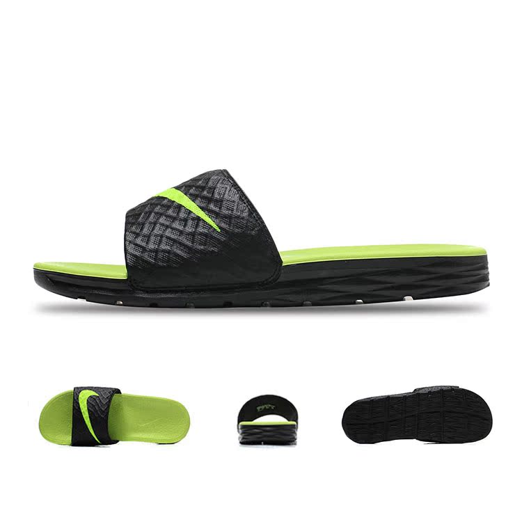 Giày thể thao nam NIKE Nike dép mùa hè mới xu hướng thời trang nhẹ dép thông thường giày thể thao 343880-090 dép da