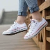 Giày converse giày nữ Giày vải mùa thu 2018 thu đông mới xu hướng cổ điển retro giày thể thao giản dị 101000 Plimsolls
