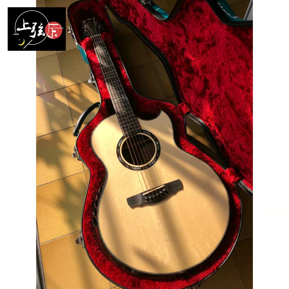 Kevin Ryan Guitar Signature Nightingale Moon Black Sandalwood Spot