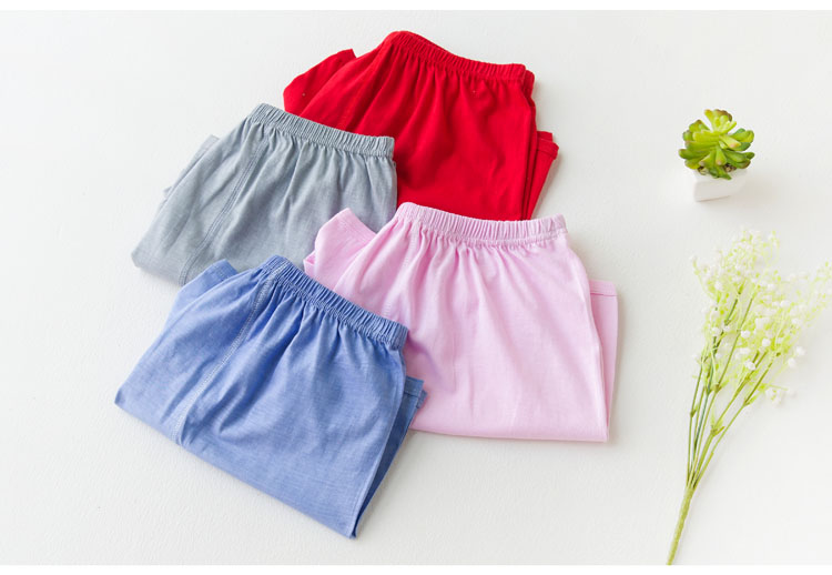Năm sinh nam quần boxer lớn màu đỏ kích thước lớn eo cao quần lót lớn tuổi trung niên ông già quần short cotton màu đỏ quan lot nu dang dui