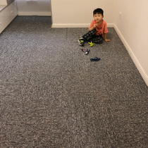  Splicing carpet Office square Bedroom full floor Cement floor mat Large area floor mat Floor Home