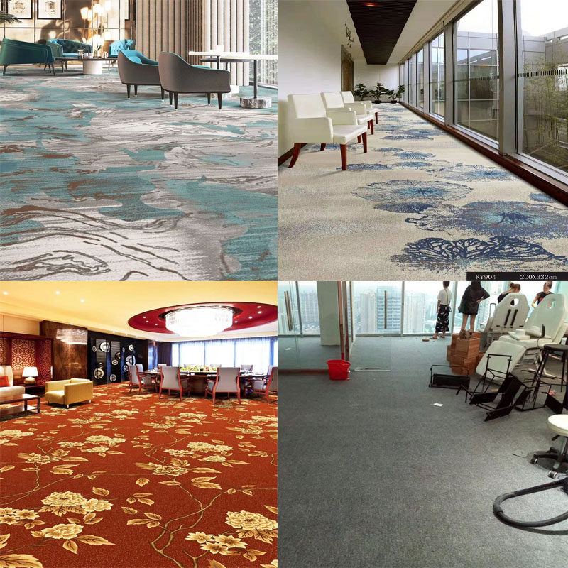 Office Carpet Hotel Guesthouse Mall offices Conference room Whole Paving Engineering Commercial Whole Rolls Full of Desks Ballroom