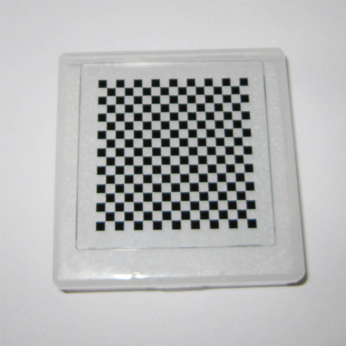 opencv棋盘格标定板 校正块 方格5X5mm 研究专用校准块 玻璃标定