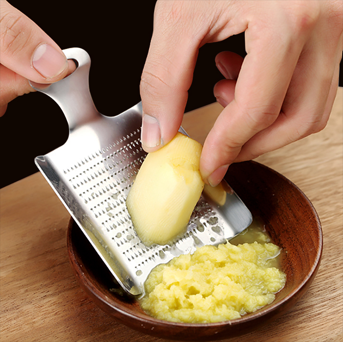 Grinding Ginger stainless steel grinding garlic Ginger Mud Manual Press Garlic Machine Garlic Hibiscus for Home Food Grinding Ginger Juice Press Garlic