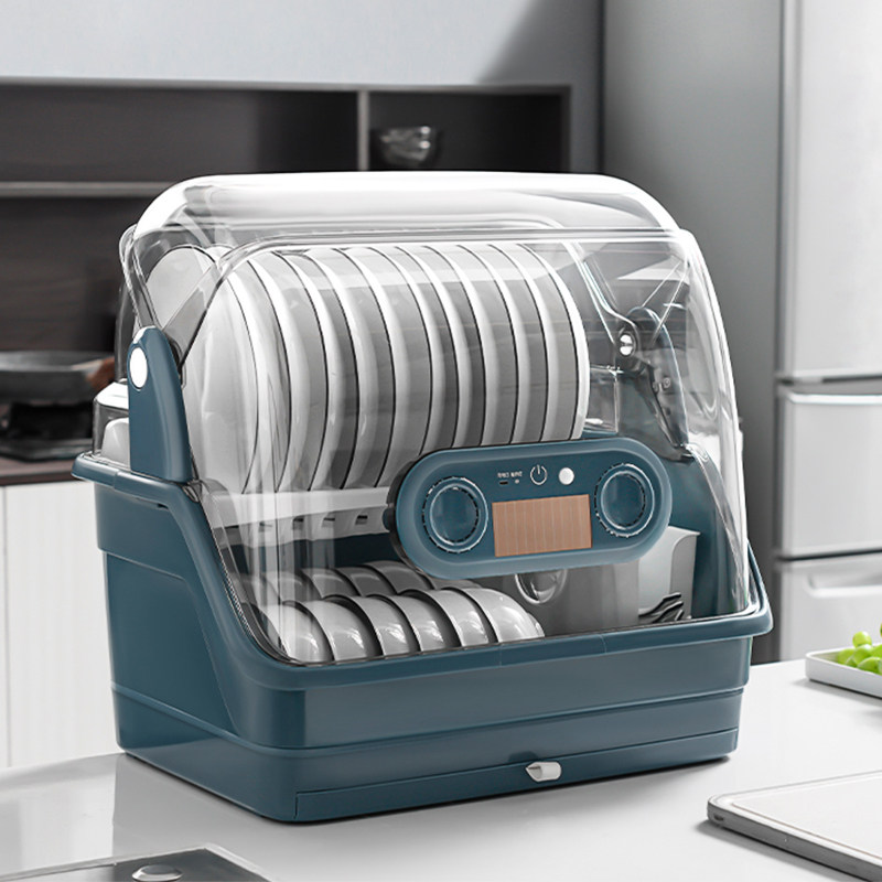 Disinfection Bowl Rack Kitchen Rack Kitchen Shelve Pan Tray Plastic containing box Leaching rack Anti-cockroach Disinfection Cabinet Home small