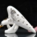 Ocarina 12 12 lỗ chơi nhạc cụ chuyên nghiệp Nhạc cụ bắt đầu điều chỉnh AC để dạy học sinh bắt đầu ở giữa âm thanh 6 - Nhạc cụ dân tộc sáo mão mèo Nhạc cụ dân tộc