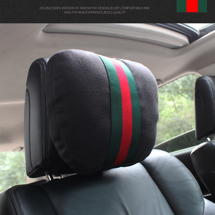 AGGC summer hemp four seasons car with core car single headrest neck pillow suitable for Mercedes-Benz Maybach rear headrest