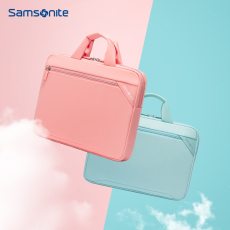 Сумка для ноутбуков samsonite/新秀丽马卡龙多彩14寸手提电脑包苹果笔记本公文包女 Samsonite/14