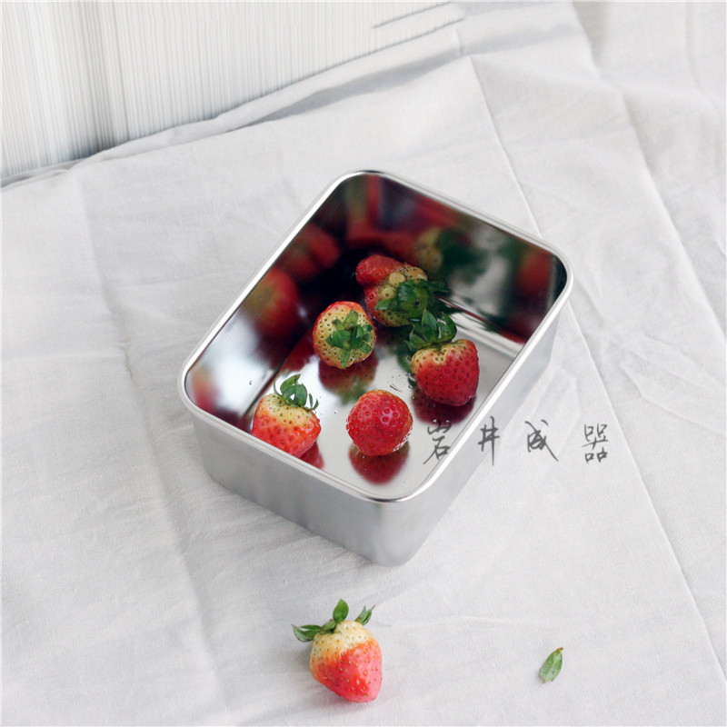 Iwai Machinery Japanese stainless steel food packaging box Ice Cream Box vegetable and fruit box