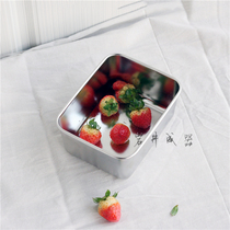 Iwai Machinery Japanese stainless steel food packaging box Ice Cream Box vegetable and fruit box