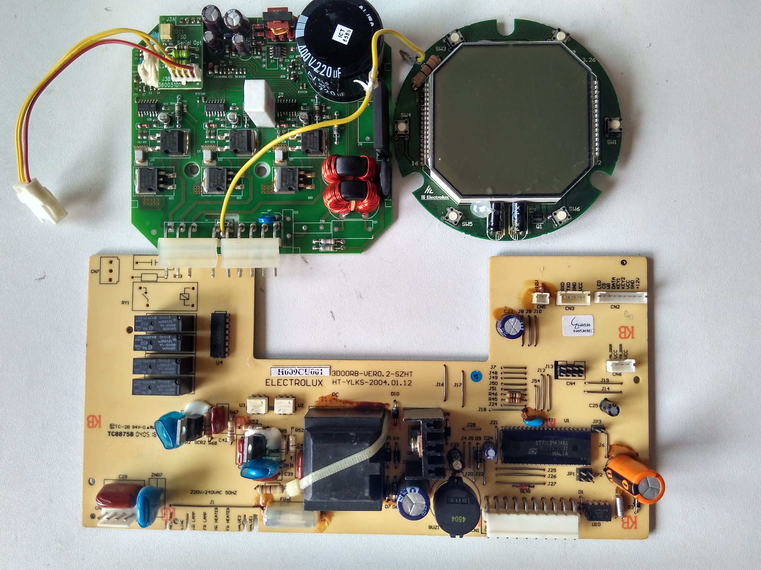 Electrolux refrigerator BCD-290 291EI 291VI frequency board FSD38 motherboard H009CU001