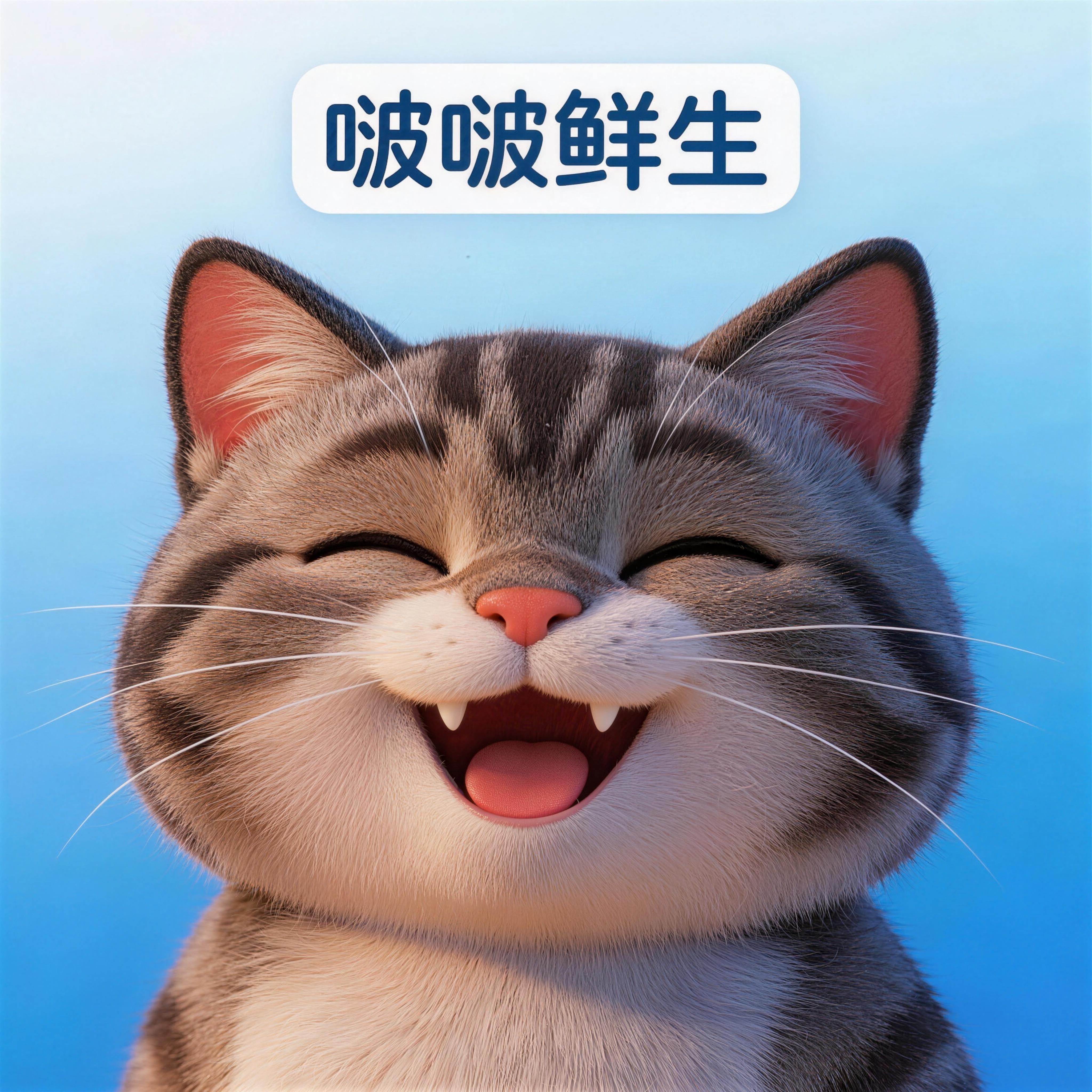 啵啵鲜生的LOGO