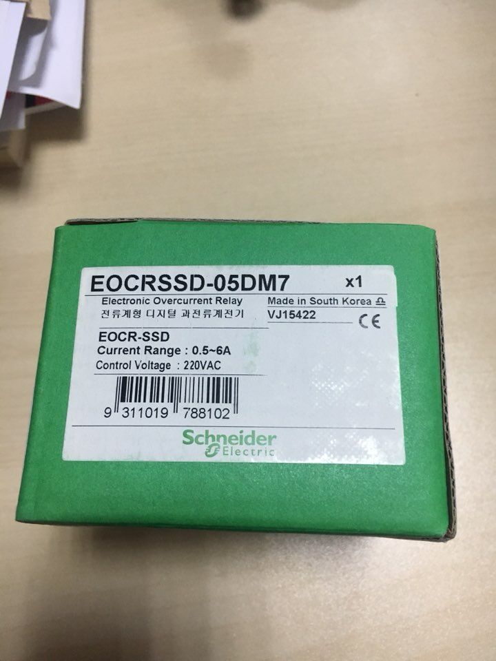EOCR - SSD - 05DM7 quality assurance of Schneider EOCR relay protector