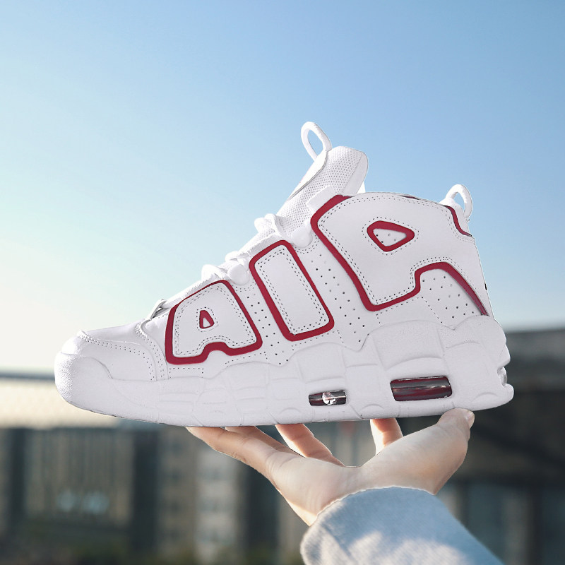 ins shoes men's trendy shoes aj high-top Pippen panda shoes trend increase 1 sports autumn air cushion hip-hop hook shoes