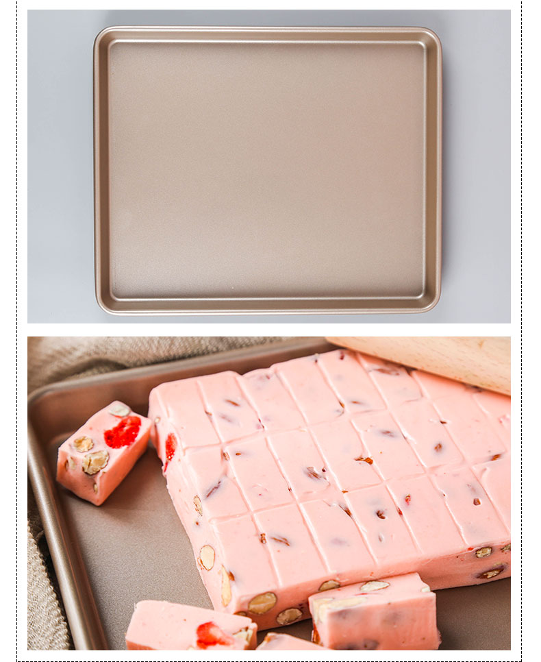 Do nougat bông tuyết giòn khuôn nguyên liệu tự làm khuôn bánh tart