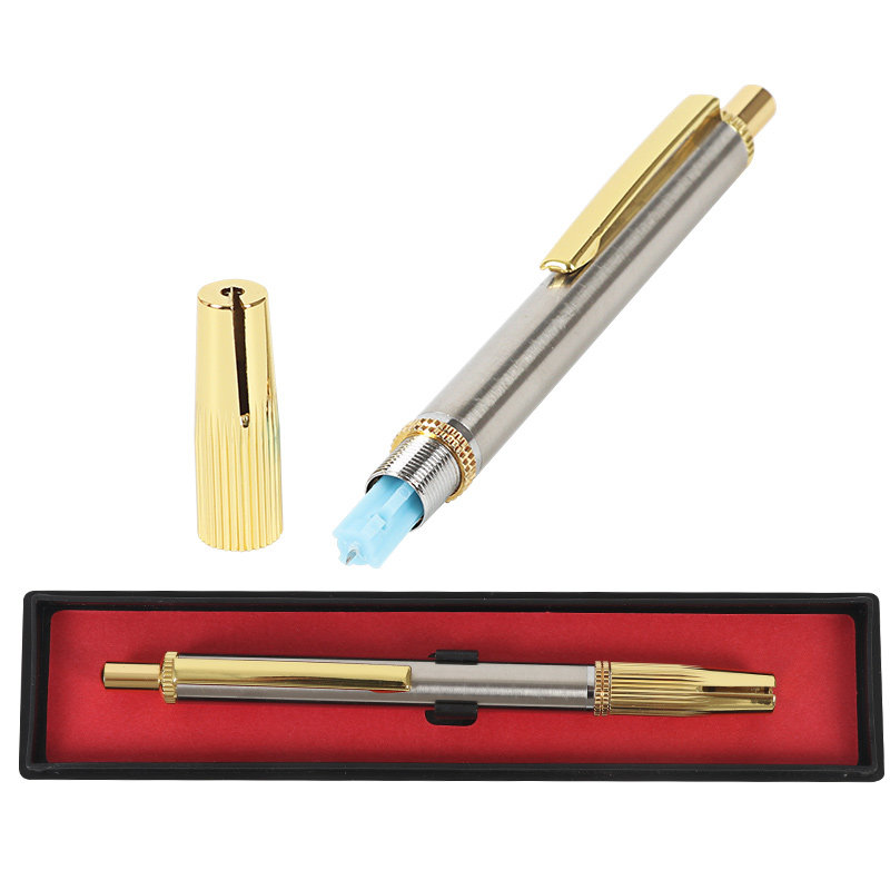 Tripod side opening stainless steel release blood pen Spurs continuous extraction of blood needle pen with blood needle pen