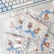 Two hand-made cats 2MIAO丨polka dot bear bow bow