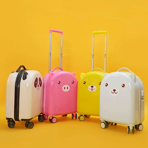 Милый мультяшный чемодан для мальчиков, 16 дюймов