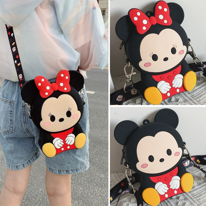 Children's bags cute girls messenger bag cartoon princess bag baby small bag fashion little girl shoulder bag trendy