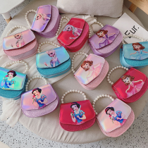 Childrens bag cute girl shoulder bag fashion princess bag baby cartoon shoulder carrying little girl bag tide