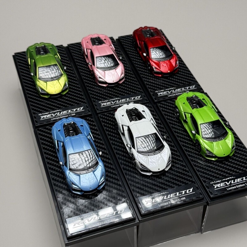 Gl Lamborghini Revuelto 1:64 Scale Die-Cast Model Car Gl Lamborghini Revuelto 1:64 Scale Die-Cast Model Car