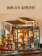 Rolife If you come to Emily Flower Shop DIY Handmade Cabin Miniature Model Art House Assembly House Building Blocks Women