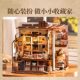 Rolife Ruolai handmade DIY hut Henry's chocolate shop miniature scene art house assembled building blocks for women