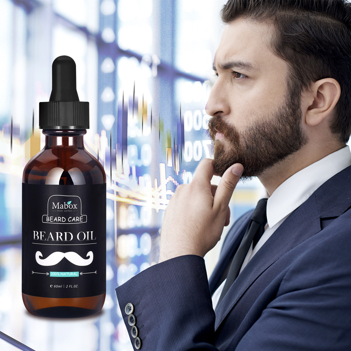Chăm sóc da của nam giới Dầu dưỡng ẩm Shaving Toner Beard nuôi dưỡng dầu Sản phẩm chăm sóc râu Kem cạo râu bọt sữa rửa mặt dành cho nam