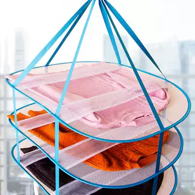 Drying basket drying basket drying net drying sweater net pocket sweater special drying rack drying net tiled drying net