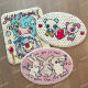 Onionion* Bird Bird One Dating Me Theme Illustration Imitation Cashmere Carpet Original Design