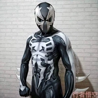Bộ phim Fulian Spider-Man 2099 Bộ đồ người nhện nọc độc thời đại mới phù hợp với bộ đồ Xiêm - Cosplay đồ ngủ cosplay mèo