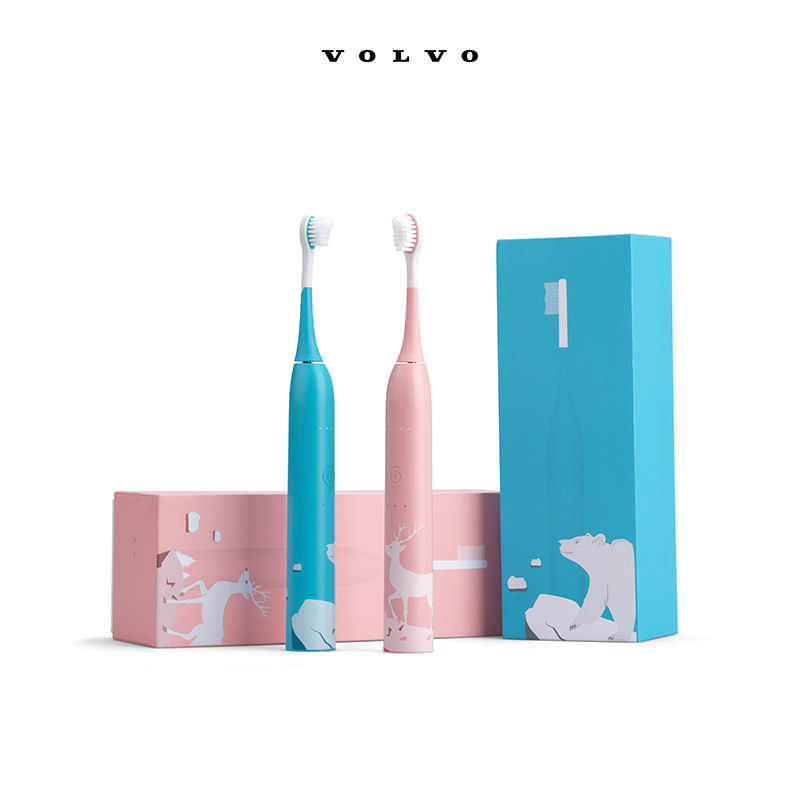 (Volvo car life premium) children's wireless charging toothbrush smart and fast protect gums