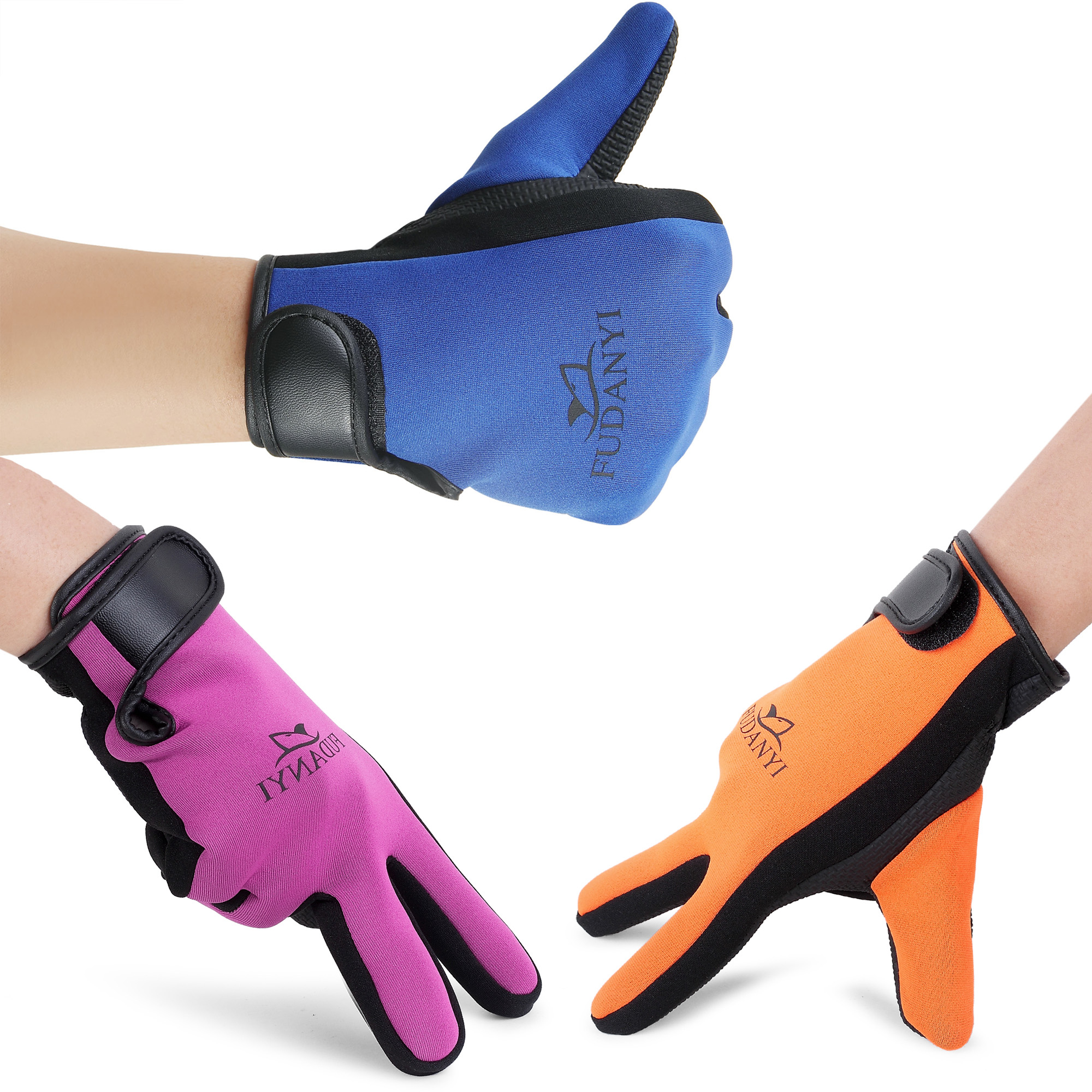 Protective gloves anti-cut diving gloves snorkeling socks adult men and women snorkeling three treasures equipment thick protection