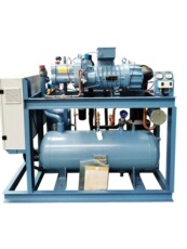 Холодильное оборудование 莱富康冷库速冻库隧道sw3l9500/sw3l10500低温螺杆制冷压缩机机组