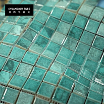 Shuangou small particle swimming pool tiles ceramic B&B bath pool hotel hot spring pool printed mosaic tiles