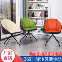 Nordic new luxury chair leisure chair leisure chair simple modern meeting reception chair coffee shop dining chair back chair