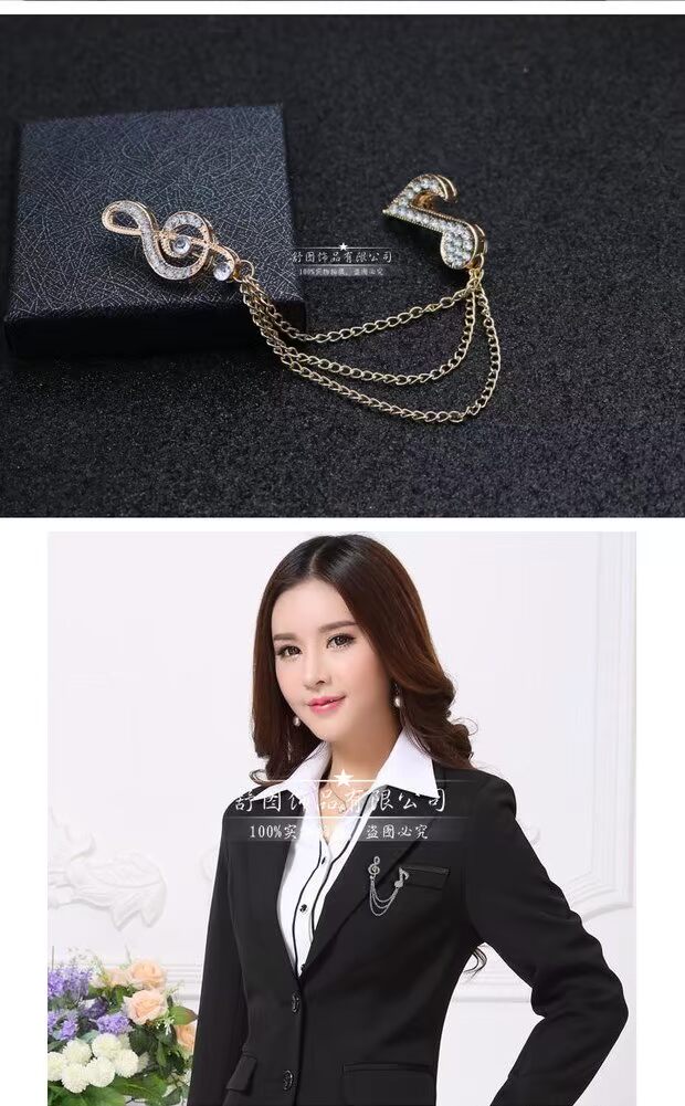 Phiên bản tiếng Hàn của kim cương đầy đủ trâm cài kim cương cao cấp rhinestone trang sức hoang dã trâm cài áo khoác nam pin pin khóa - Trâm cài ghim cài áo