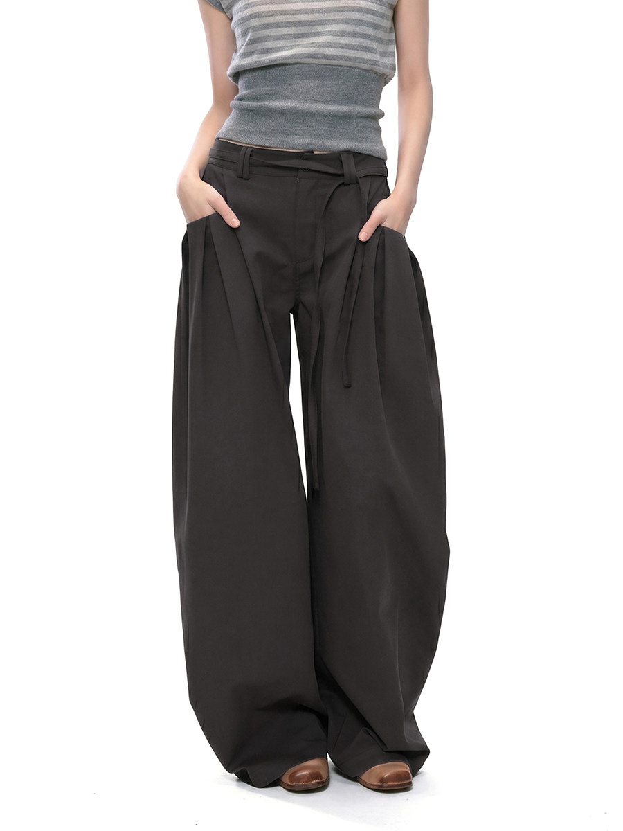 WITHMIN Straight-Leg Casual Trousers