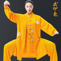 Tai Chi suit female 2021 new elegant Taijiquan practice suit high-end martial arts performance suit Tai chi suit Xia Wu impression