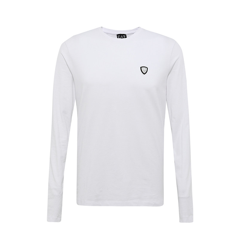 Armani Amani EA7 Sports Round Little Sleeve Black T - shirt 22 Autumn Men's Clothing