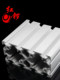 Hongluo Industrial Aluminum Profile European Standard 60120 Aluminum Aluminum Alloy Square Tube Mechanical Frame Heavy Duty Aluminum Assembly Line