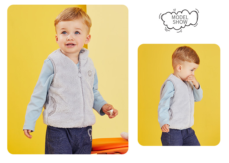 Good boy quần áo trẻ em mùa thu và mùa đông mẫu mới trẻ em vest sang trọng không tay áo sơ mi nam và nữ áo vest bé gái vest - Áo ghi lê áo gile cho bé trai