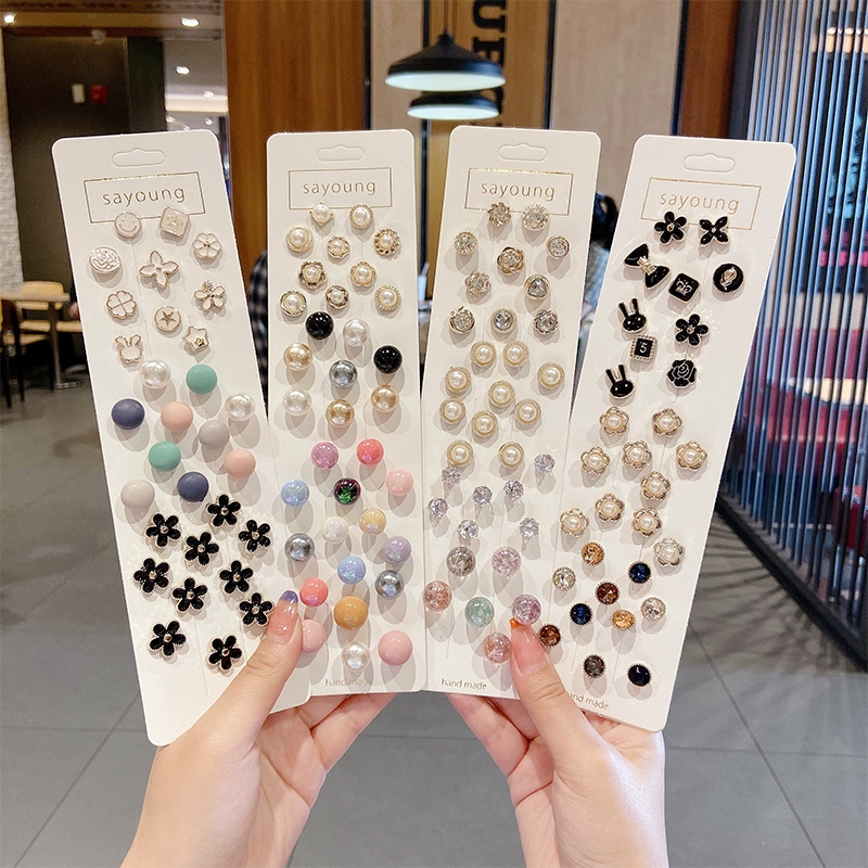 Hàn Quốc dễ thương khóa chống lóa mini trâm cài vô hình tạo tác khóa lưới màu đỏ ins sáng tạo hoang dã ghim cổ áo nữ - Trâm cài