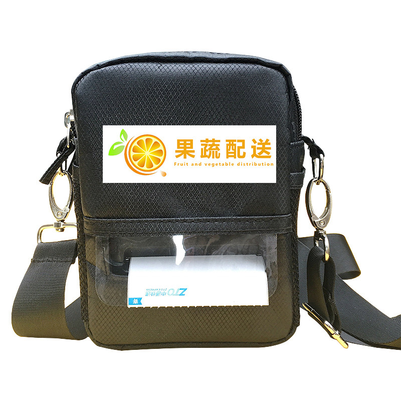 Express courier special Bluetooth handheld portable print meter machine bag multifunction waterproof canvas pocket satchel universal version