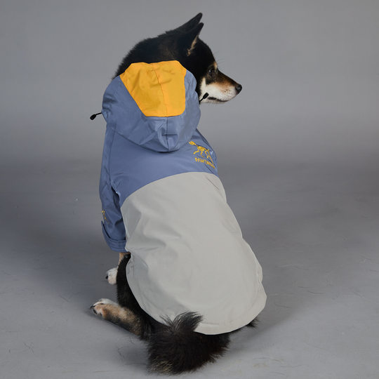Paw Dream Trendy Windproof and Rainproof Dog Raincoat for Large Dogs, Pet Raincoat