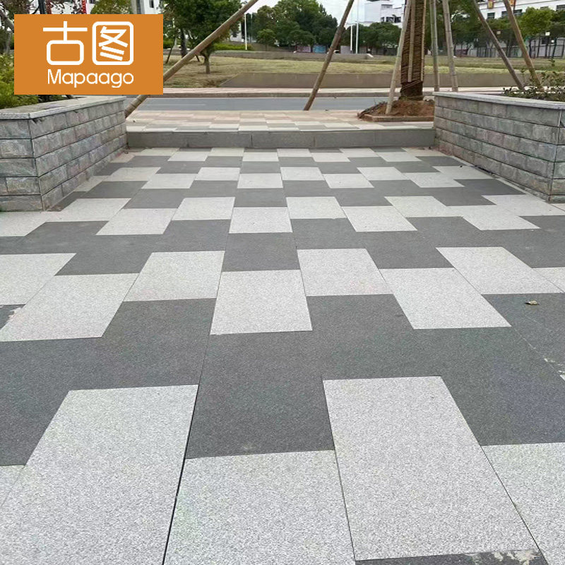Granite tile outdoor garden terrace square tile anti-freeze anti-freeze villa courtyard floor tile paved