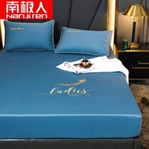 Pure cotton bed cover full cotton bed hat protection cover mattress cover full bag 1 5 1 8 m 2 m bed cover