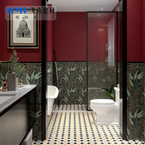 Facile washroom Tile Bathroom kitchen Kitchen Background Wall Brick Retro Brick 200x600 Toilet Bathroom floor tiles